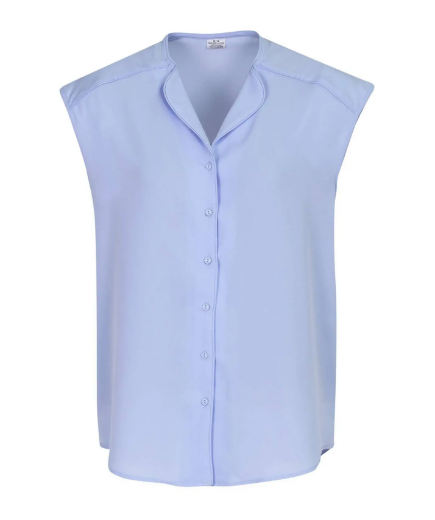 Picture of Biz Collection Lily Ladies S/S Blouse- Ink Size 6